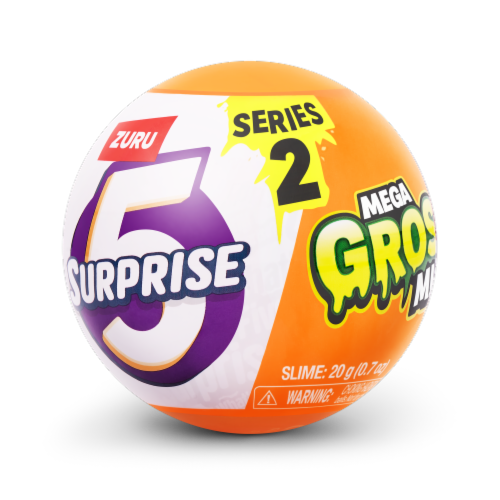 Zuru 5 Surprise Mega Gross Minis Series 2 Mystery Collectible Capsule Perspective: front