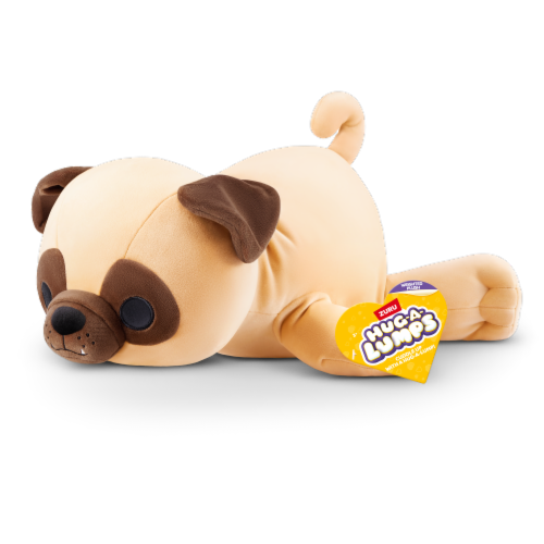 Zuru Hug-a-Lumps Medium Plush Toy - Olly Pug Perspective: front