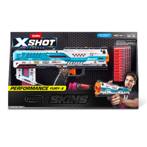 Zuru Xshot Skins Pro Series Fury-X Blaster Set Perspective: front