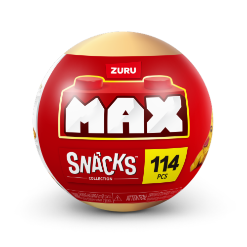Zuru MAX Premium Snacks™ Building Bricks Collection Perspective: front