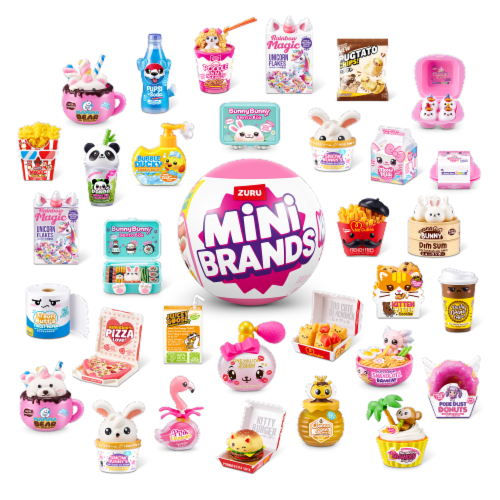 Zuru Mini Brands Kawaii Series 1 Capsule Perspective: front