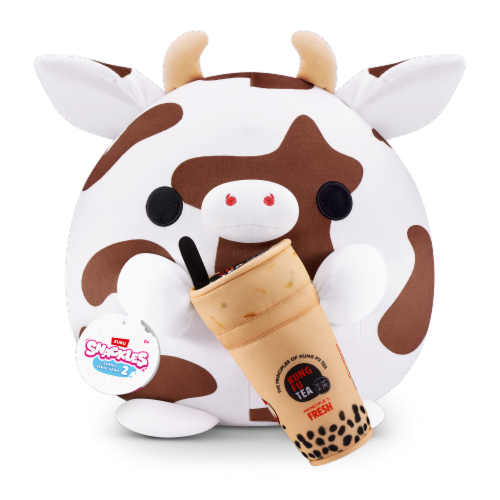 Zuru Snackles Series 2 14-Inch Plush Toy - Kung Fu Tea Perspective: front