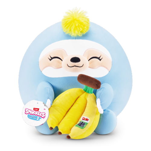 Zuru Snackles Series 2 14-Inch Plush Toy - Dole® Bananas Perspective: front