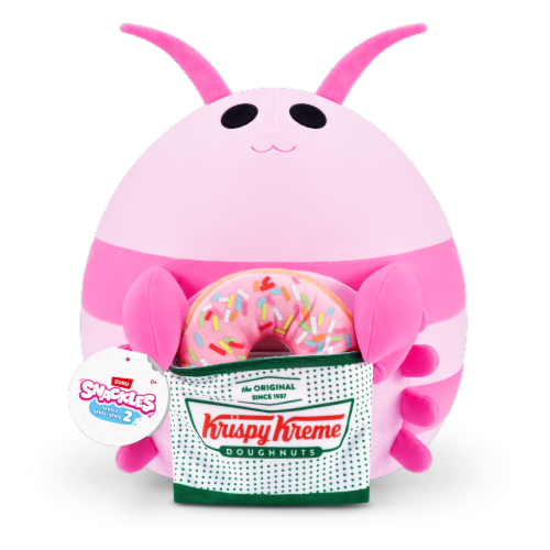 Zuru Snackles Series 2 14-Inch Plush Toy - Krispy Kreme Perspective: front