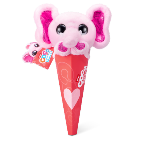 Zuru Coco Cones Summer Valentine's Plush Toy Perspective: front
