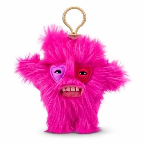 Zuru Fuggle Key Rings 5-inch Assortment Series 5 Cardiac Creeper - Pink Perspective: front
