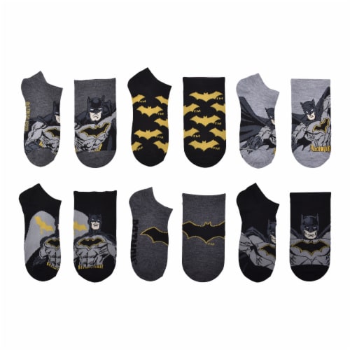 Batman Caped Crusader Boys Socks Perspective: front