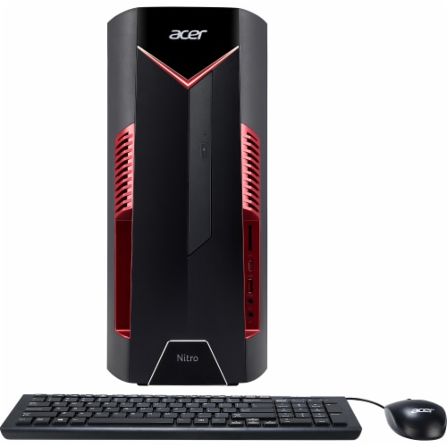 Acer® Nitro N50-600 Gaming Desktop Computer Perspective: front