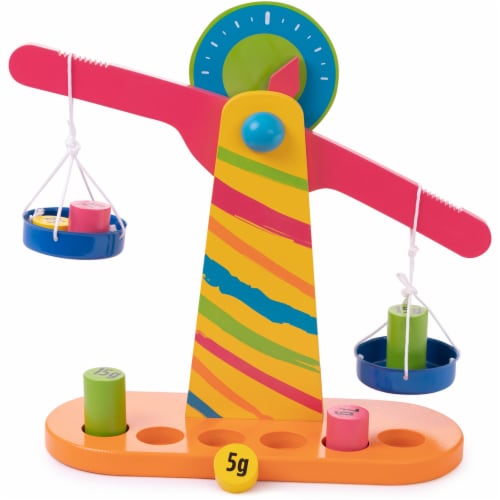 Weights and Measures Balancing Scale Perspective: front