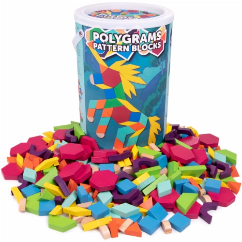 Polygrams Pattern Blocks Perspective: front