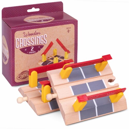 Brybelly TCON-18 Train Track Crossings, Pack of 2 Perspective: front