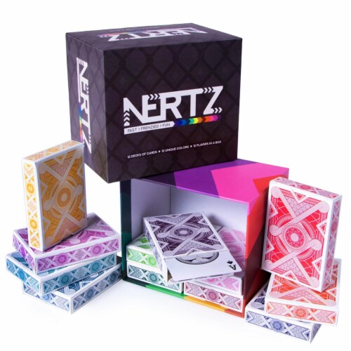 Brybelly GCAR-701 Nertz - The Fast Frenzied Fun Card Game Perspective: front