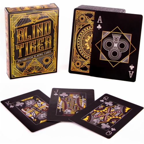 Blind Tiger Prohibition Playing Cards Perspective: front
