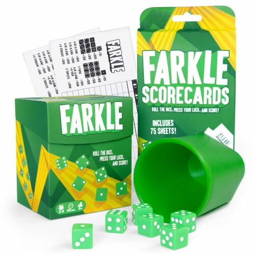 Farkle and 75 Scorecards Bundle Perspective: front
