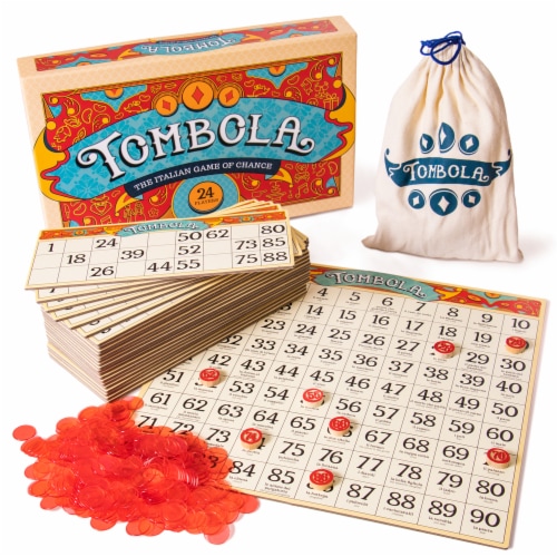 Tombola Board Game Perspective: front