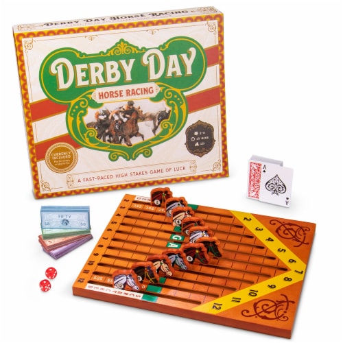 Derby Day Horse Racing Game Perspective: front