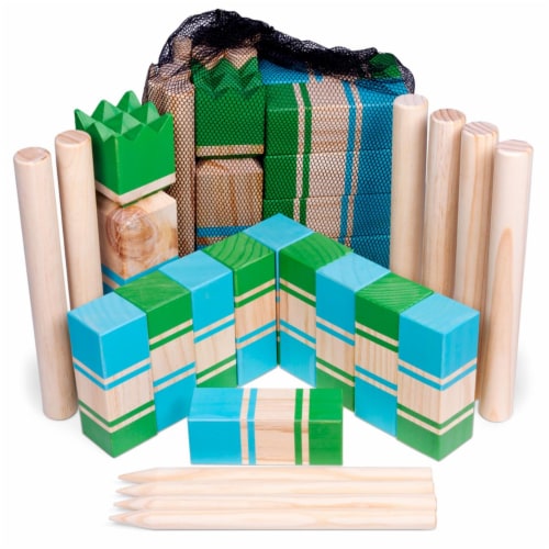 Brybelly SOUT-503 12 in. The Ancient Game of Kubb Perspective: front