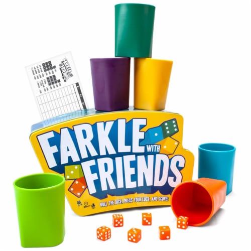 Brybelly GDIC-2205 Farkle with Friends Dice Perspective: front