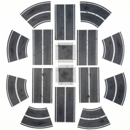 Paved Roads 2D Terrain Pack Perspective: front