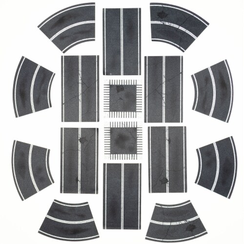 Paved Roads 2D Terrain Pack Perspective: front