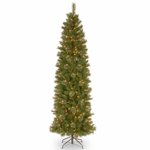 National Tree Company 9’ PreLit Slim Pine Artificial Christmas