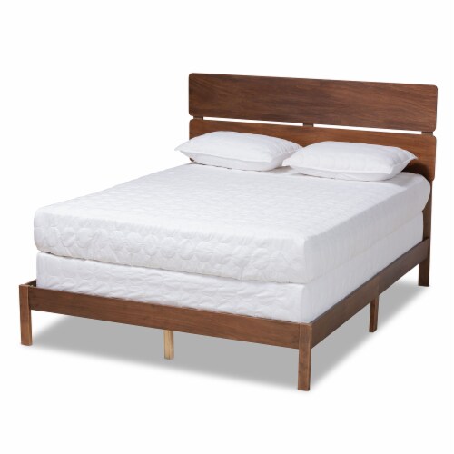 Baxton Studio Anthony Modern and Contemporary Walnut Brown Finished Wood King Size Panel Bed Baxton Studio Anthony Modern and Contemporary Walnut Brown Finished Wood King Size Panel Bed