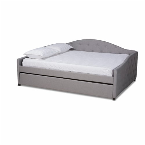 Baxton studio daybed shop with trundle assembly
