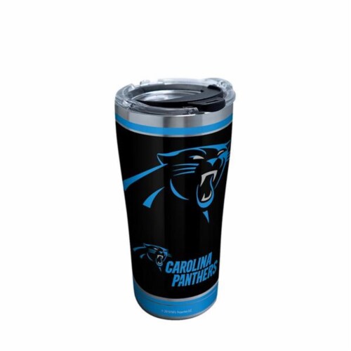 Tervis 8036398 20 oz Carolina Panthers Double Wall Tumbler Perspective: front