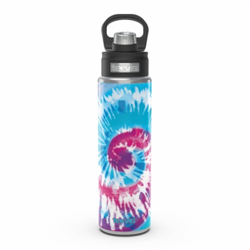 Tervis Snow Cone Tie Dye Triple Walled Insulated Travel Tumbler, Stainless Steel - 24oz Wide Mouth Bottle