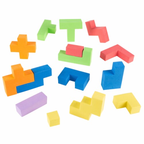 FREE SHIPPING EVA Building Block Games Play Center Toy Kids Soft