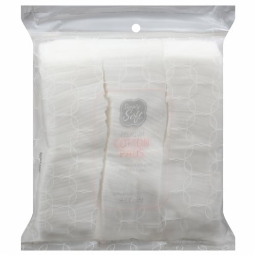 Simply Soft™ Cotton Pads Perspective: front