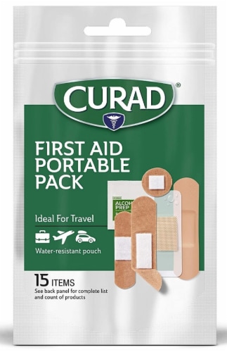 CURAD® Portable First Aid Kit Perspective: front