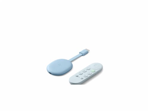 Google Nest GA01919 Chromecast with Google TV - White Perspective: front