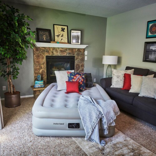 Insta bed queen air mattress deals