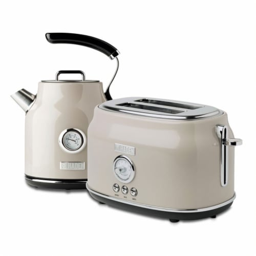 Haden Stainless Steel Retro Toaster & 1.7 Liter Stainless Steel Electric  Kettle, 1 Piece - Fred Meyer