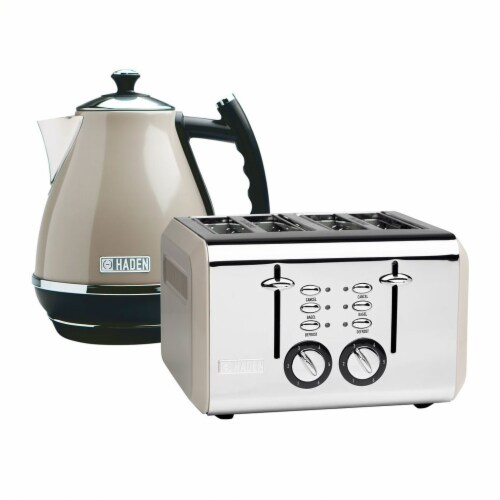 Haden Stainless Steel Retro Toaster & 1.7 Liter Stainless Steel Electric  Kettle, 1 Piece - Kroger