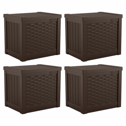 Suncast 22 gallon small storage seat cheap