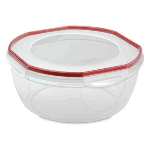 Sterilite Ultra Seal 8.10 Quart Plastic Food Storage Bowl Container, 8  Pack, 1 Piece - Fred Meyer