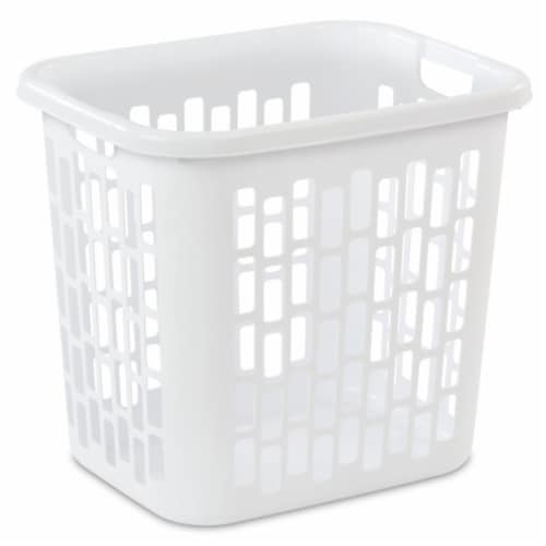 Sterilite Multi-Size White Plastic Storage Basket Organizer Bundle