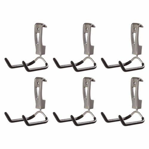 Rubbermaid 1784456 Wall Mounted Rope, Hose Garage Storage Utility Hook (6  Pack), 1 Piece - Fry's Food Stores