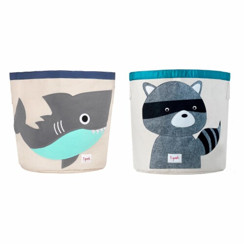 3 sprouts canvas storage bin discount