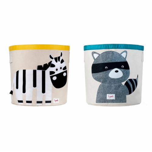 3 sprouts canvas storage bin discount