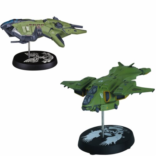 Dark Horse Halo UNSC Vulture Gunship and Pelican Drop Ship