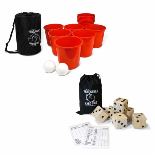 Tailgating Pros Premium Giant Toppling Timbers With Carrying Case – Choose Your Team Colors! Jumbo Outdoor Yard Game, Tower Grows To Over