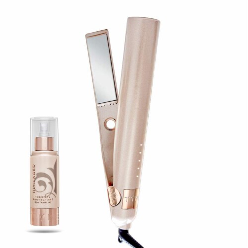 TYME Iron Pro 2 in 1 Hair Curler and Straightener with Thermal