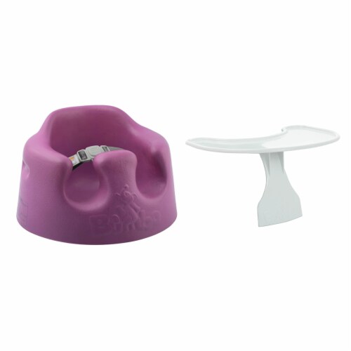 Bumbo Baby Infant Portable Foam Floor Seat with Play Top Tray