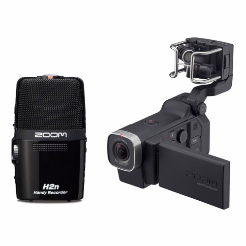 Zoom Q8 Video Professional Camera & H2N Portable 4 Track Digital Audio  Recorder, 1 Piece - Kroger