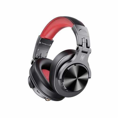 OneOdio A70 Fusion Over Ear Bluetooth Wired & Wireless Headphones,  Black/Red, 1 Piece - Kroger