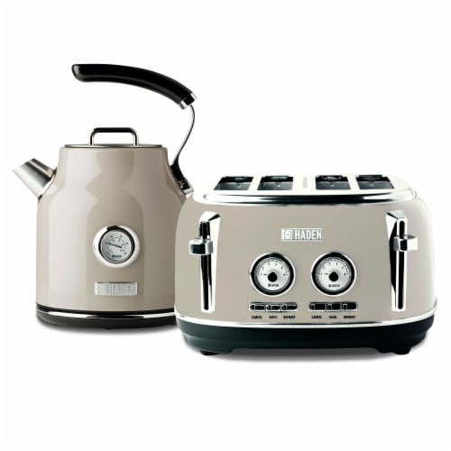 Haden Dorset 1.7 Liter Stainless Steel Electric Kettle w/ Dorset 4 Slice  Toaster, 1 Piece - Foods Co.