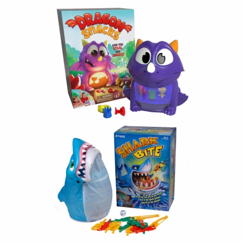 Pressman Shark Bite Fishing Game with Goliath Dragon Snacks Memory Game  Sets, 1 Piece - Fry's Food Stores